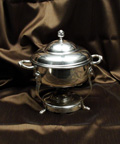 3 quart Round - Silver