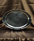 Silver 18" Oblong Tray
